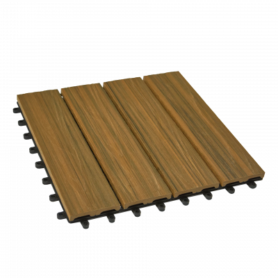 Садовый паркет CM Garden Modern 30х30 см цвет Тик Фактура 3D